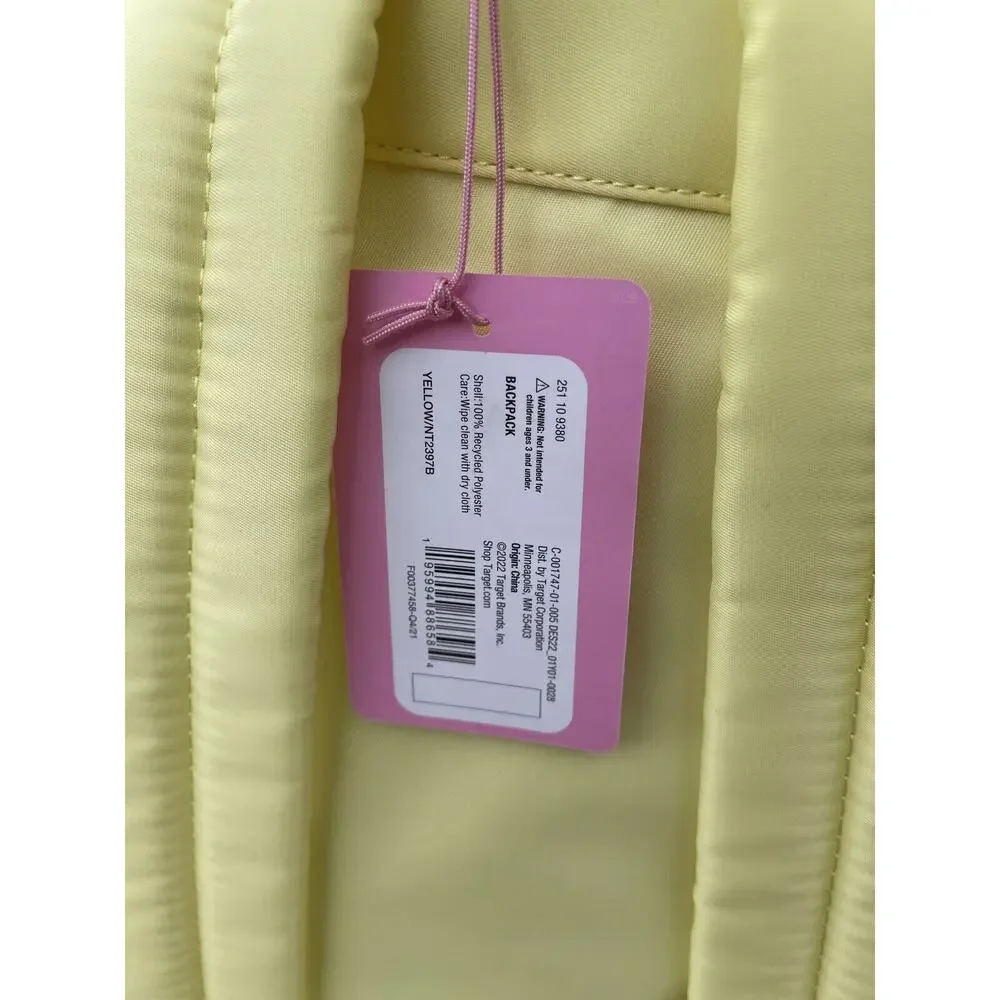 NEW Stoney Clover Lane‎ x Target Banana Yellow Backpack Bag Online Exclusive NWT